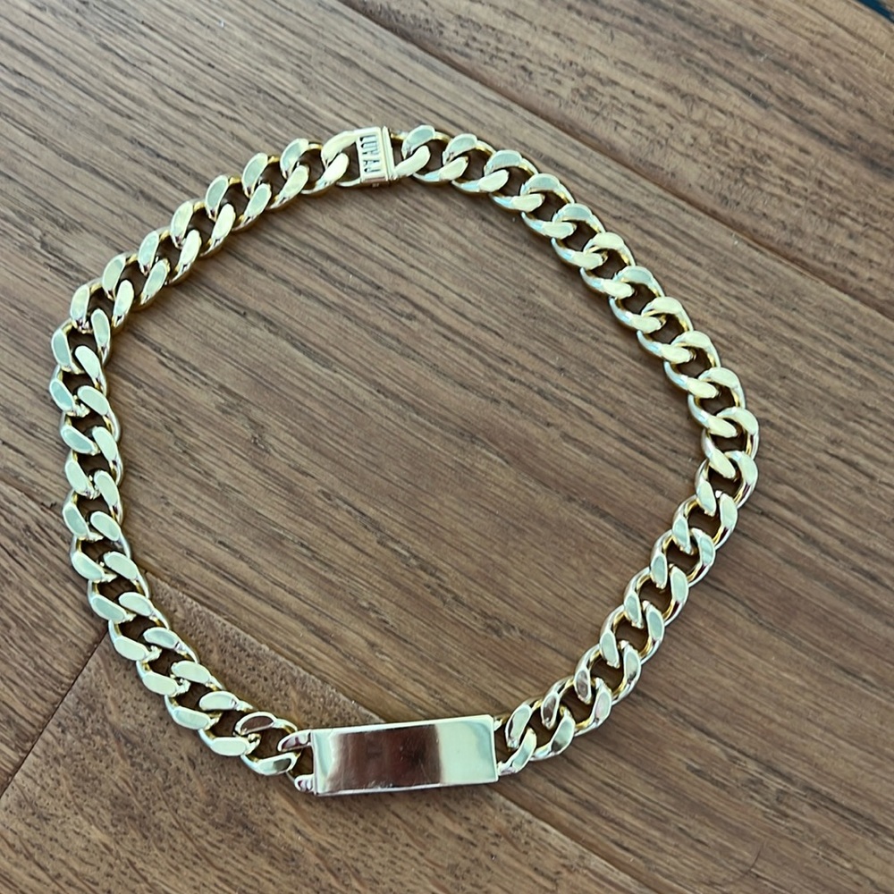 Luv AJ Curb Chain Necklace